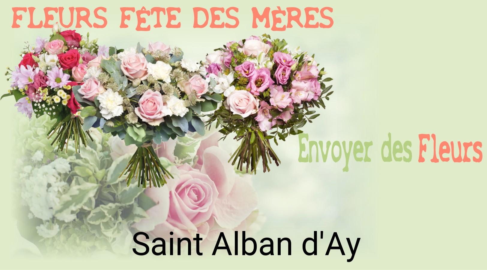 Bouquet de Fête des Mères livré à Saint-Alban-d'Ay